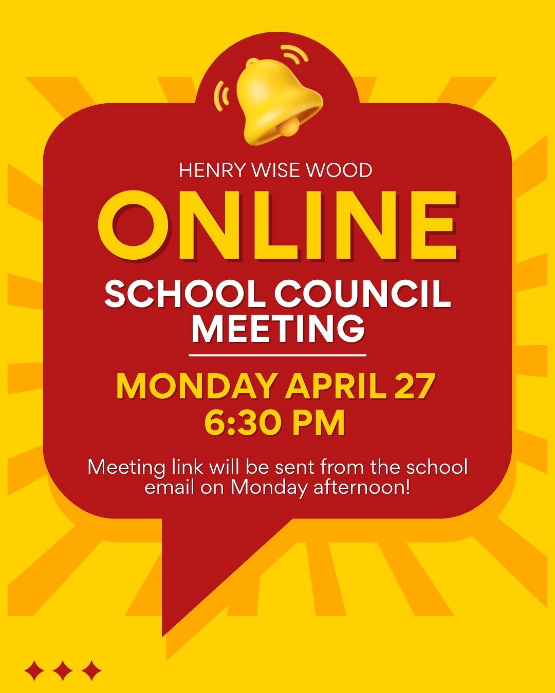 School Council April Meeting