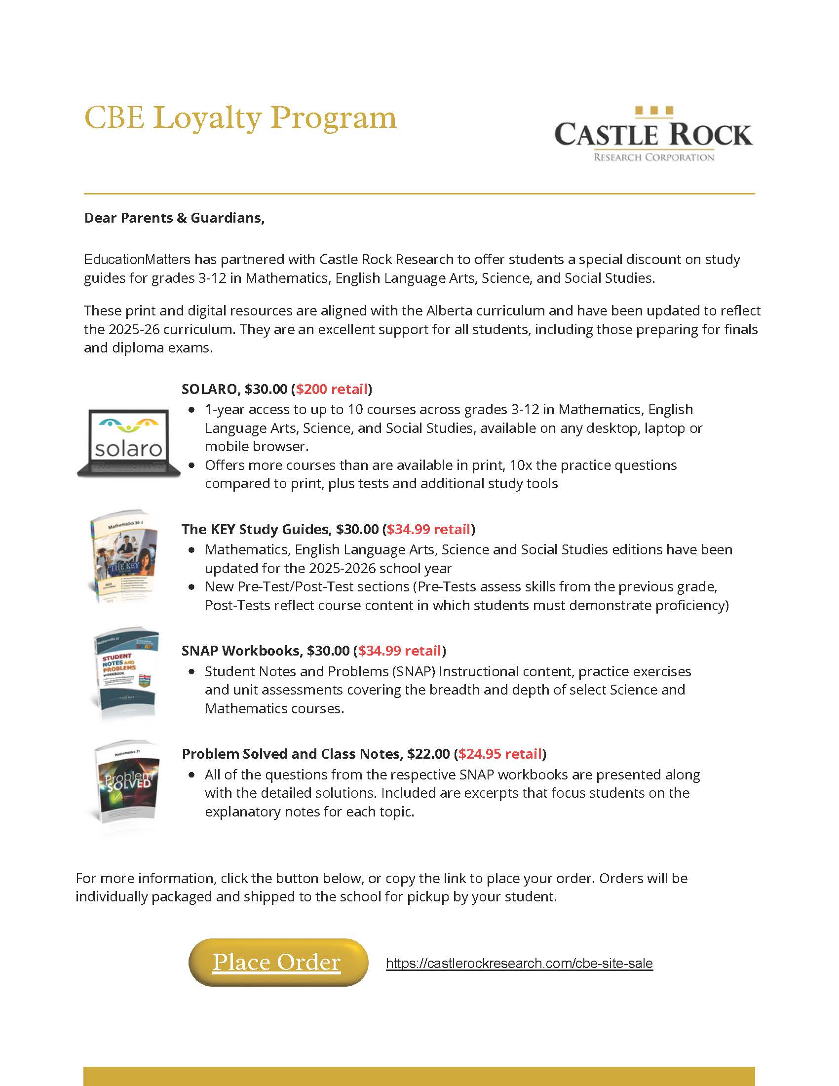 CBE Loyalty Program 2025